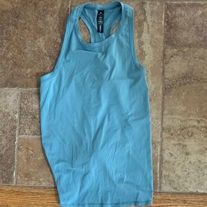 Yogalicious Like New Aqua Tank Top